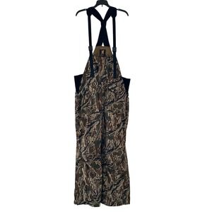 Browning Mossy Oak Gore-Tex Thermolite Insulated Hunting Bibs Mens Large Camo